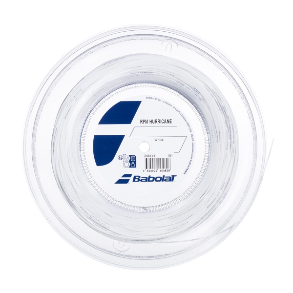 Monofilament String Babolat RPM Hurricane 1.25 200 m String Reel  White 243141101125