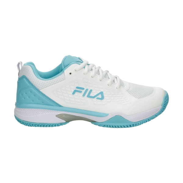 Women`s Tennis Shoes Fila Sabbia Lite 2 Clay  White/Blue Radiance FTW231130042