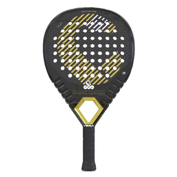 Vibor-A Black Mamba Padel Racket ViborA Black Mamba Elite 3K Padel  Black/Yellow A000438