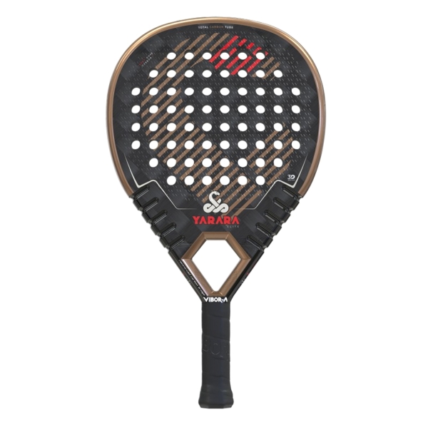 Vibor-A Yarara Padel Racket ViborA Yarara Elite 24K Padel  Black A000439
