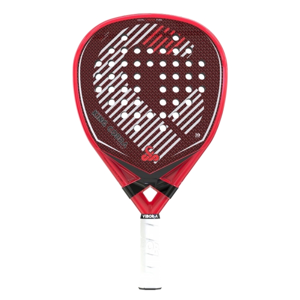 Vibor-A King Cobra Padel Racket ViborA King Cobra Xtreme 3K Padel  Red A000441