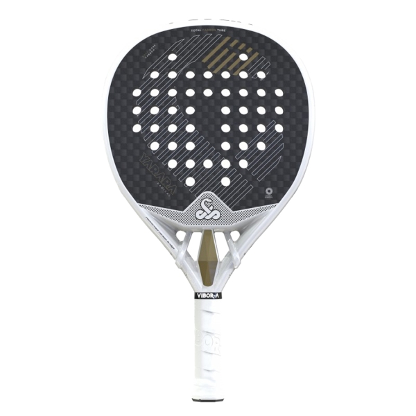 Vibor-A Yarara Padel Racket ViborA Yarara Radical 12K Padel  Black/White A000447
