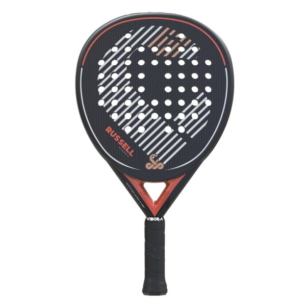 Racchetta Padel Vibor-A Classic Edition ViborA Russell Classic Fiber Padel  Black/Brown A000449