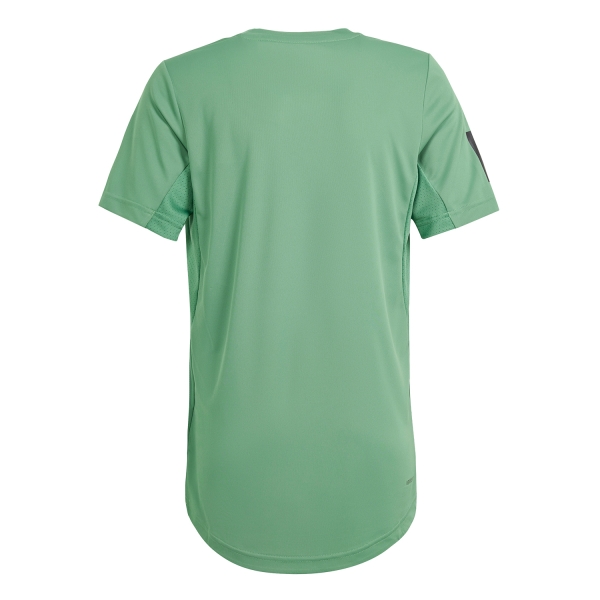 adidas Club 3 Stripes T-Shirt Boy - Preloved Green