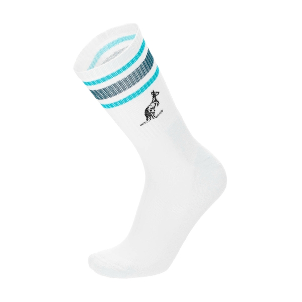 Tennis Socks Australian Stripes Socks  Bianco/Multi Color TEXCZ0012002HK