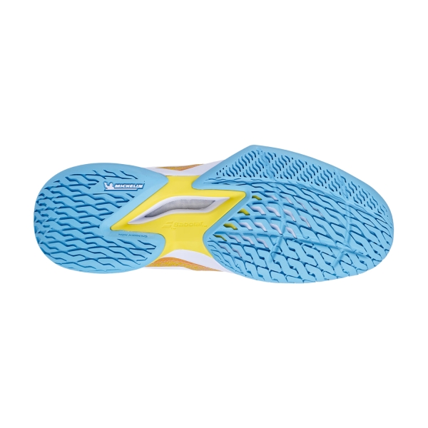 Babolat Jet Mach 3 All Court Junior - Coral/Gold Fusion