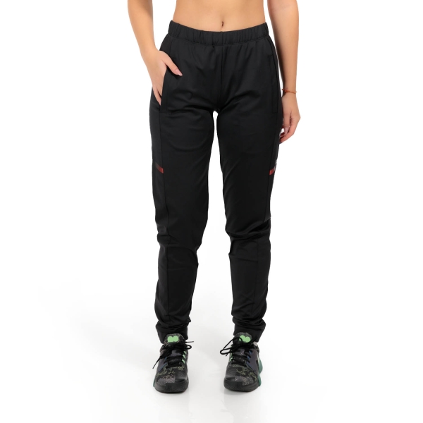 Women's Tennis Pants and Tights Dunlop Logo Pants  Black 880284