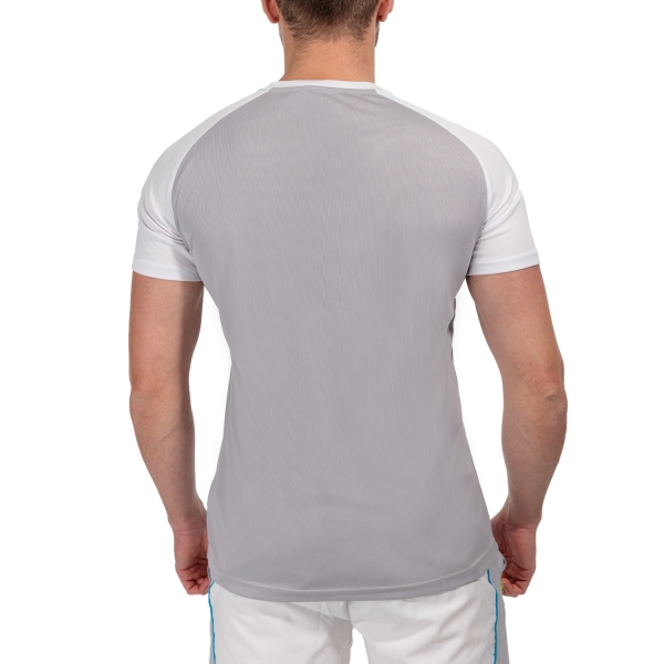 Fila Hudson Camiseta - White/Silver Scone