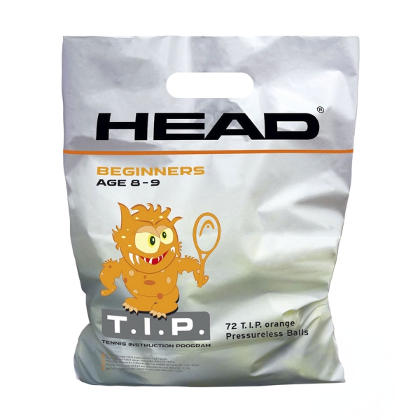 Pelotas Tenis Head Head T.I.P Orange  Paquete de 72 Pelotas 578270