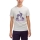 Le Coq Sportif Logo T-Shirt - New Optical White/Purple Velvet/Chive Blossom