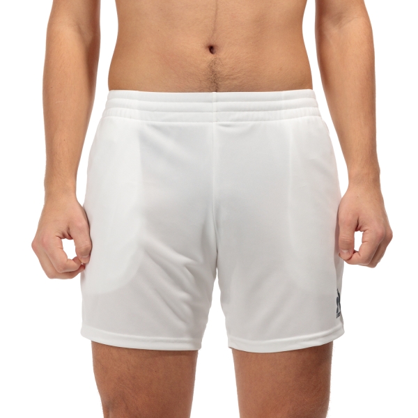 Pantaloncini Tennis Uomo Le Coq Sportif Pro Logo 6in Pantaloncini  New Optical White 2410520