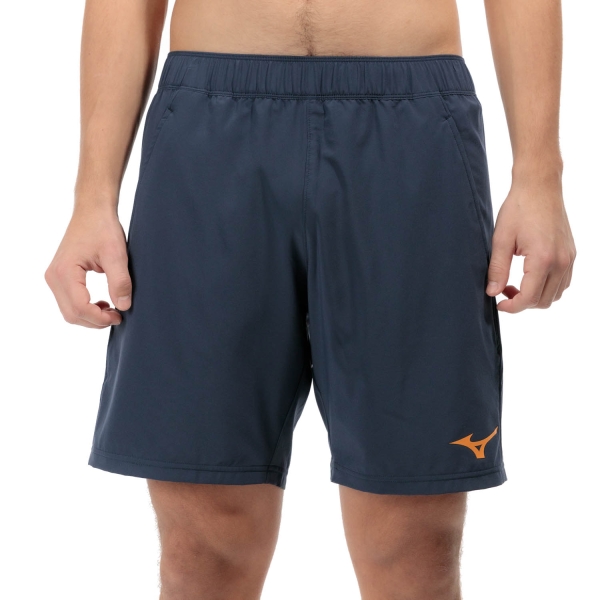 Pantalones Cortos Tenis Hombre Mizuno Flex 8in Shorts  Pageant Blue 62GB260113