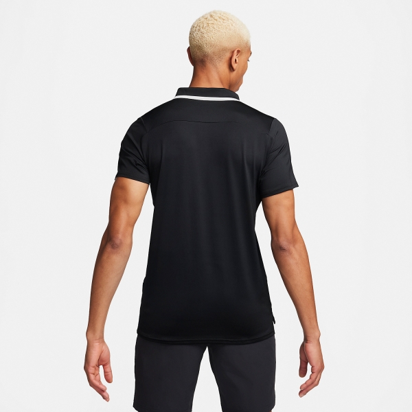 Nike Court Dri-FIT Advantage Polo - Black/White