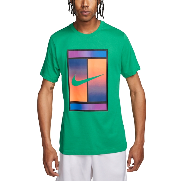 Nike Court Dri FIT Heritage Camiseta de Tenis Hombre Green