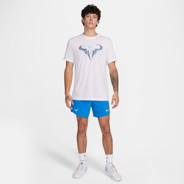 Nike Dri-FIT ADV Rafa Nadal 7in Shorts - Light Photo Blue/Light Lemon Twist/White
