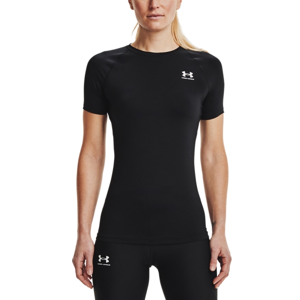 Magliette e Polo Tennis Donna Under Armour Authentics Comp Maglietta  Black/White 13654600001