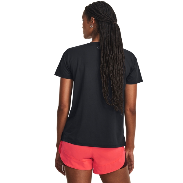 Under Armour Rush Energy 2.0 T-Shirt - Black/Pitch Gray