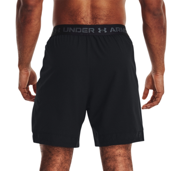 Under Armour Vanish Woven 6in Shorts - Black/Pitch Gray