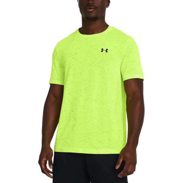Camisetas de Tenis Hombre Under Armour Vanish Camiseta  High Vis Yellow/Black 13828010731