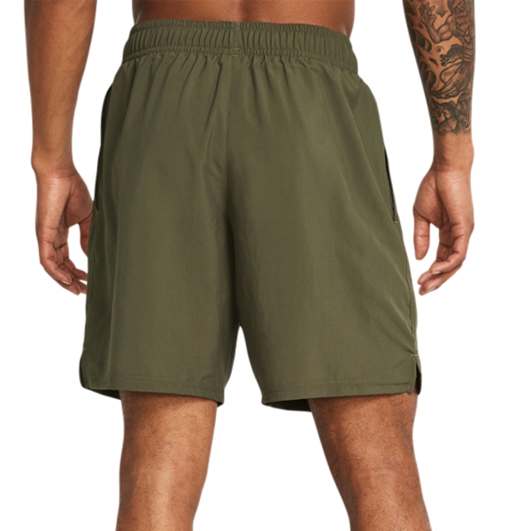 Under Armour Woven Split 9in Shorts - Marine Od Green/Black