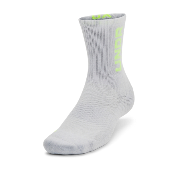 Tennis Socks Under Armour 3 Maker x 3 Socks  Halo Gray 13730840014