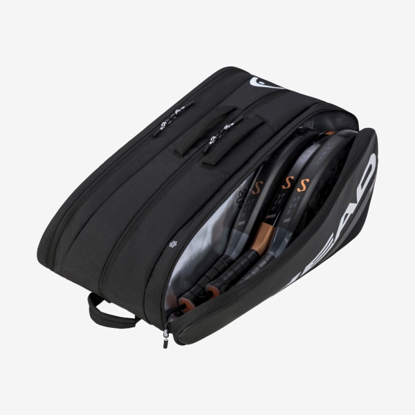 Head Tour Logo L Bag - Black/White