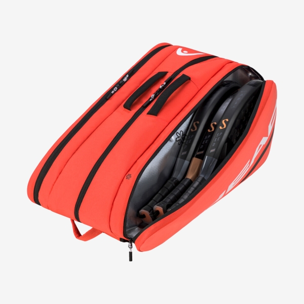 Head Tour Logo L Bag - Fluo Orange