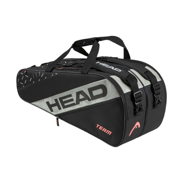 Bolsa Tenis Head Team L Bolsas  Black/Ceramic 262214 BKCC