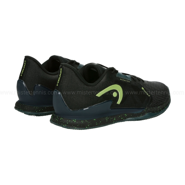 Head Sprint Pro 3.5 SF Clay - Black/Green