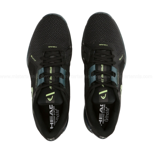 Head Sprint Pro 3.5 SF Clay - Black/Green