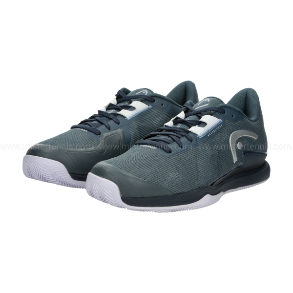 Head Sprint Pro 3.5 Clay - Dark Grey/Blue