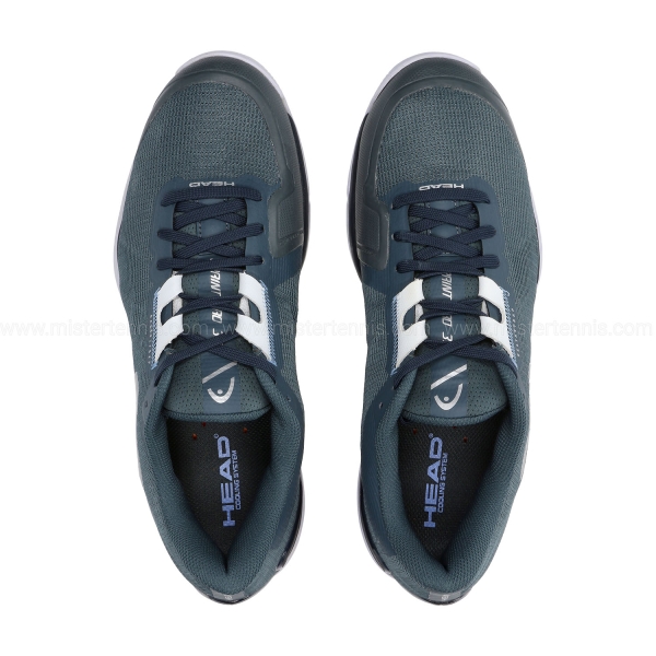 Head Sprint Pro 3.5 Clay - Dark Grey/Blue