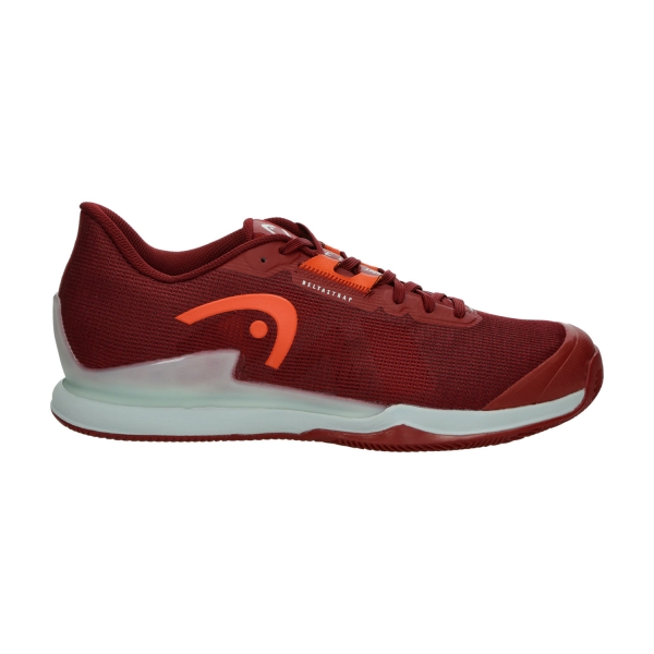 Men`s Tennis Shoes Head Sprint Pro 3.5 Clay  Dark Red/Light Blue 273144 DROR