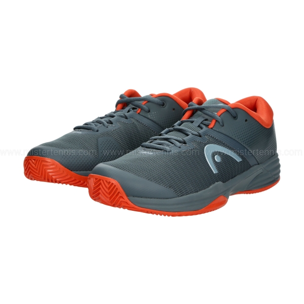 Head Revolt Evo 2.0 Clay - Dark Grey/Orange