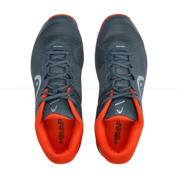 Head Revolt Evo 2.0 Clay - Dark Grey/Orange