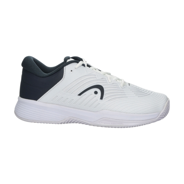 Calzado Tenis Niños Head Revolt Pro 4.5 Clay Ninos  White/Blueberry 275274 WHBB