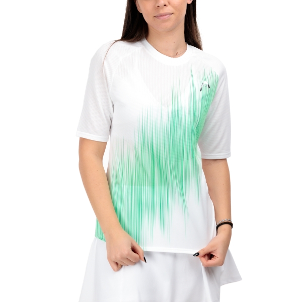 Women`s Tennis T-Shirts and Polos Head Performance TShirt  Candy/Print Perf 814594CAXR