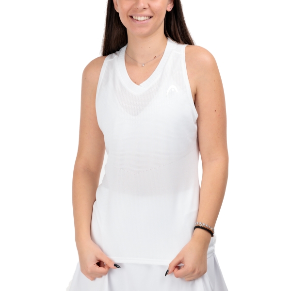 Women`s Tennis Tanks Head Performance Pro Tank  White 814604WH