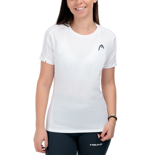 Magliette e Polo Tennis Donna Head Play Tech Pro Maglietta  White 814834WH