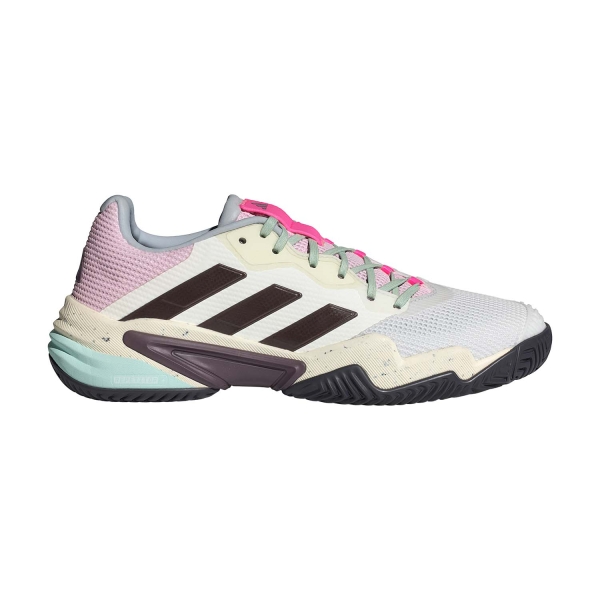Men`s Tennis Shoes adidas Barricade 13  Crystal White/Aurora Met/Semi Green Spark IF7792