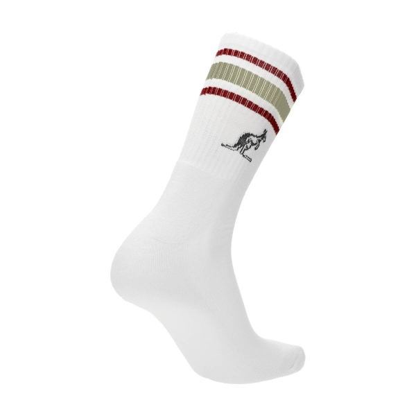 Australian Stripes Calcetines - White/Multi Color