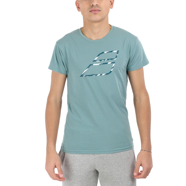 Maglietta Tennis Uomo Babolat Babolat Exercise Big Flag TShirt  Trellis  Trellis 4MS244428011