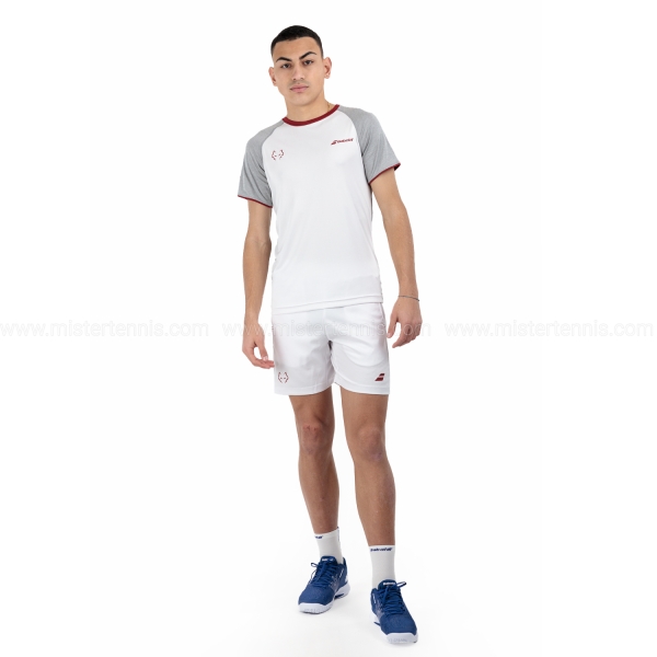 Babolat Juan Lebron Crew Camiseta - White