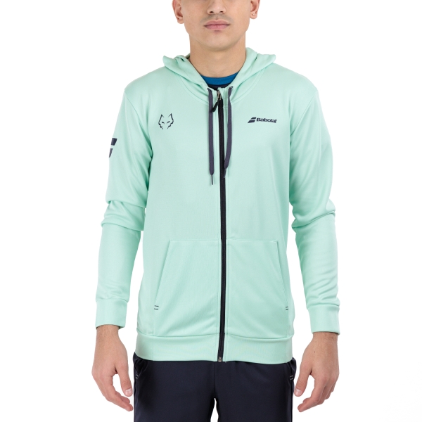 Men's Tennis Jackets Babolat Juan Lebron Jacket  Misty Jade 6MS241218012