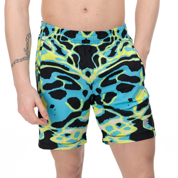 Pantaloncini Tennis Uomo Fila Fila Constantin 7in Pantaloncini  Black/Evening Primrose  Black/Evening Primrose XFM2415009951