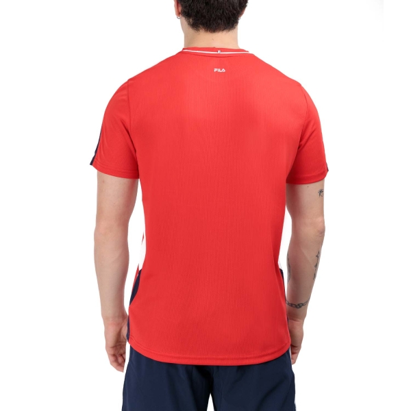 Fila Gabriel Camiseta - Red/White