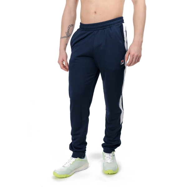 Men's Tennis Pants and Tights Fila Jan Pants  Navy/White FBM2414011501