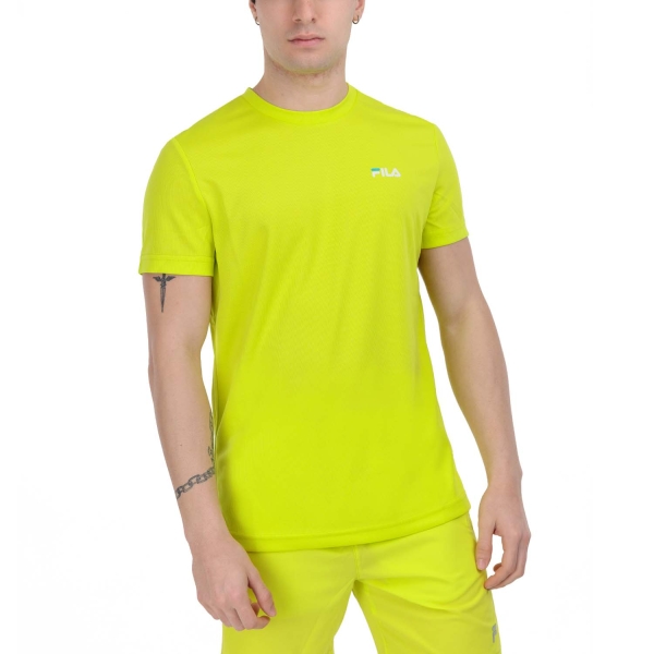 Men's Tennis Shirts Fila Logo TShirt  Evening Primrose FLM142020E2200