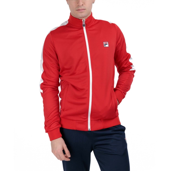 Giacche da Tennis Uomo Fila Manuel Giacca  Red/White FBM241001501