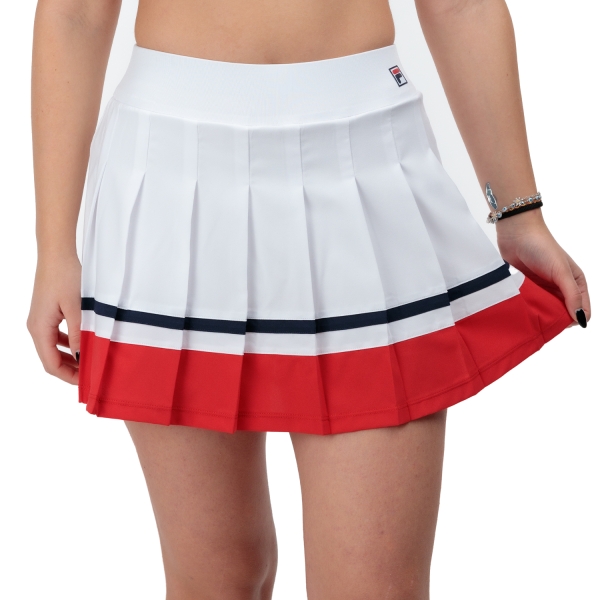 Fila Sabine Women s Tennis Skirt White Red